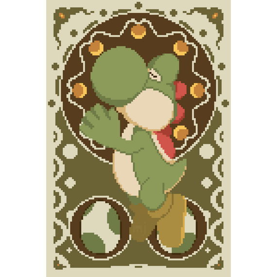 Art Nouveau Yoshi